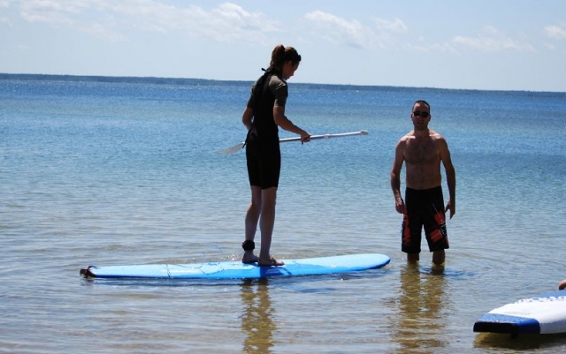  Introduction to paddle surfing Arcachon basin 